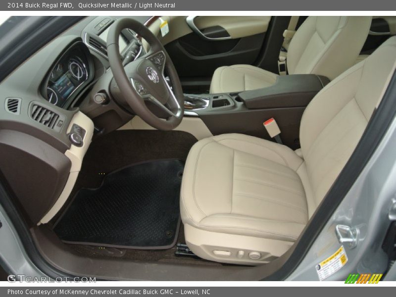 Quicksilver Metallic / Light Neutral 2014 Buick Regal FWD