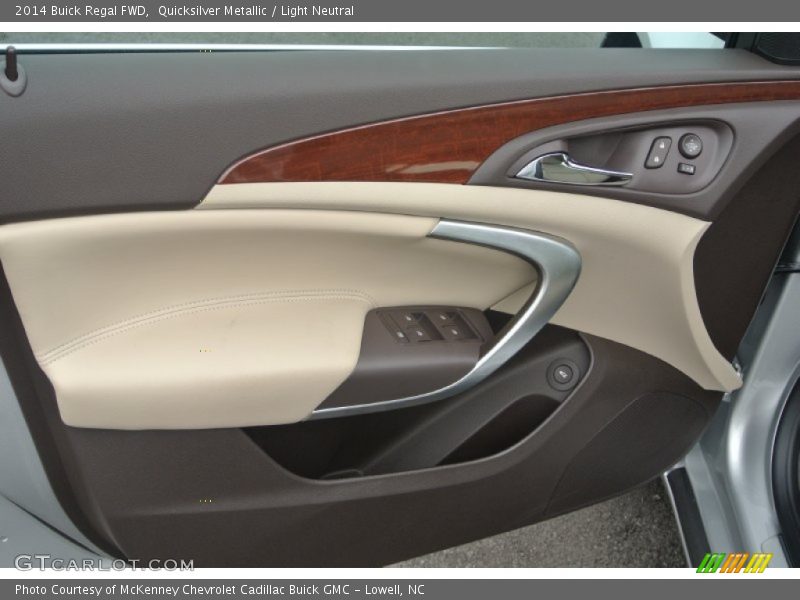 Quicksilver Metallic / Light Neutral 2014 Buick Regal FWD