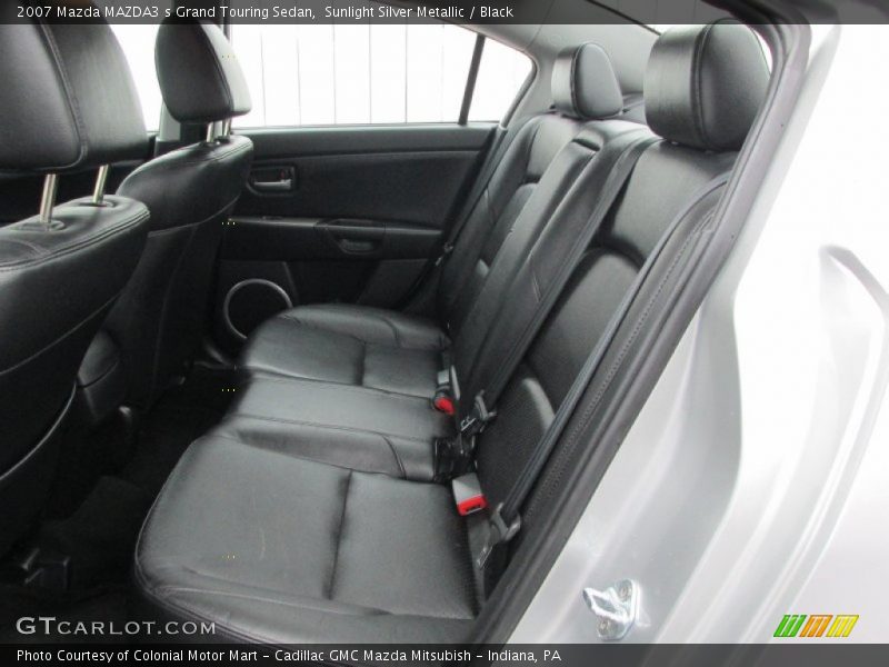 Sunlight Silver Metallic / Black 2007 Mazda MAZDA3 s Grand Touring Sedan
