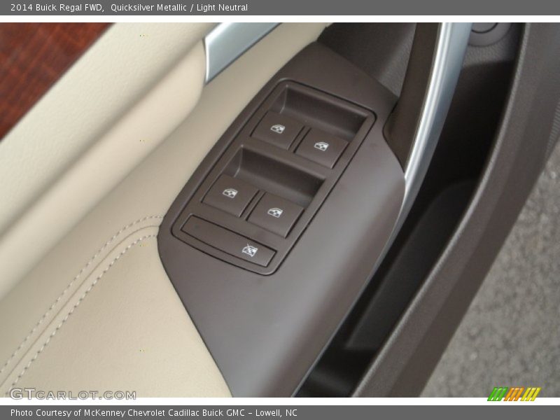 Quicksilver Metallic / Light Neutral 2014 Buick Regal FWD