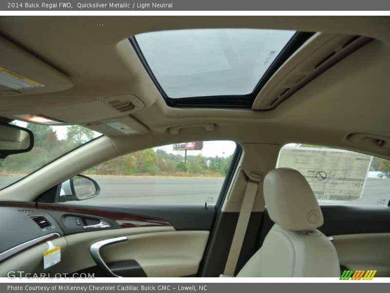 Quicksilver Metallic / Light Neutral 2014 Buick Regal FWD