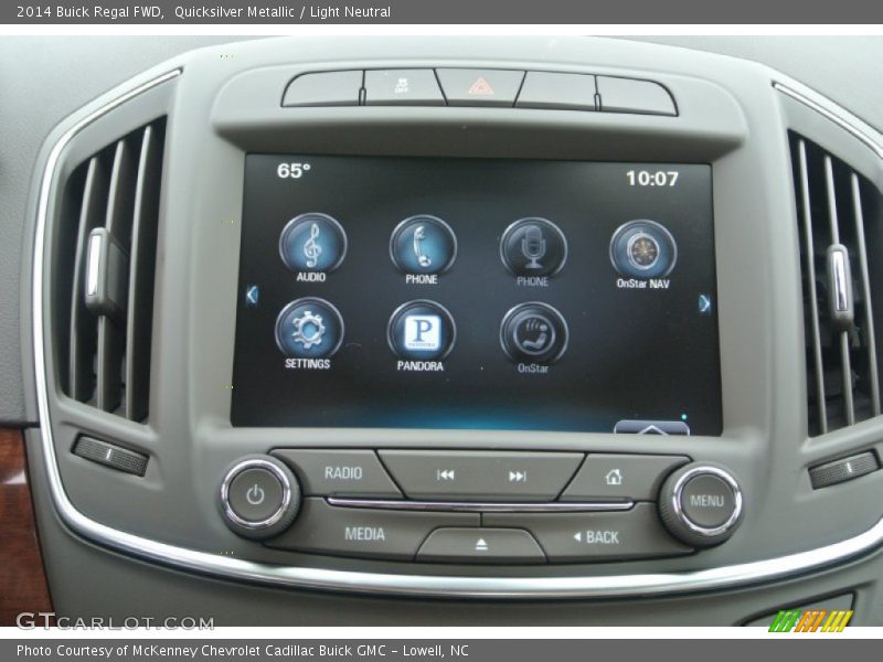 Quicksilver Metallic / Light Neutral 2014 Buick Regal FWD