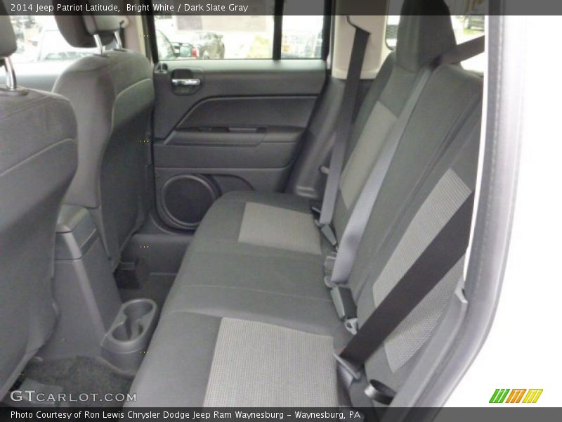 Bright White / Dark Slate Gray 2014 Jeep Patriot Latitude