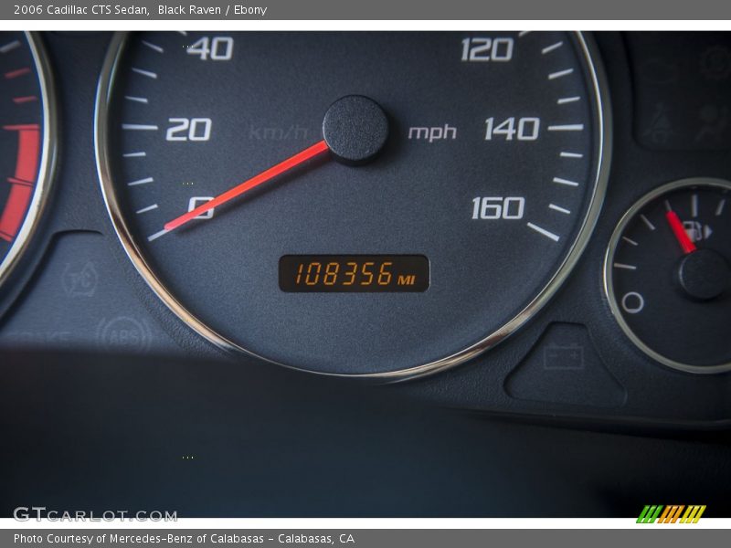 Black Raven / Ebony 2006 Cadillac CTS Sedan
