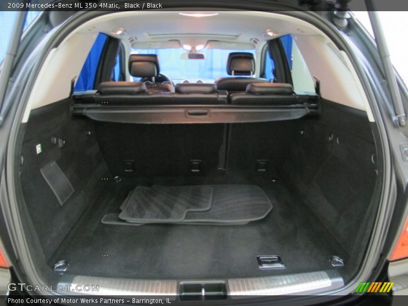 Black / Black 2009 Mercedes-Benz ML 350 4Matic