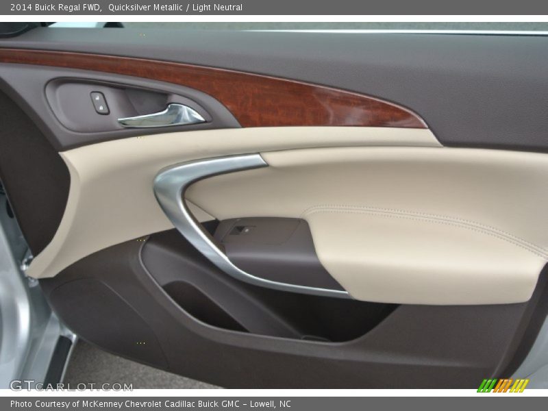 Quicksilver Metallic / Light Neutral 2014 Buick Regal FWD