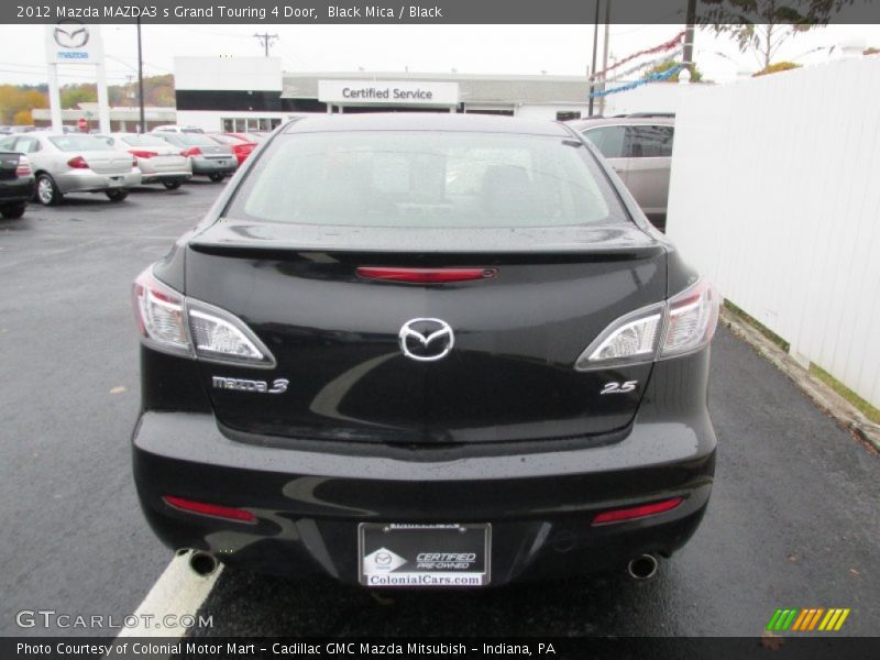 Black Mica / Black 2012 Mazda MAZDA3 s Grand Touring 4 Door