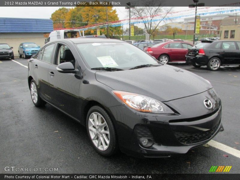 Front 3/4 View of 2012 MAZDA3 s Grand Touring 4 Door
