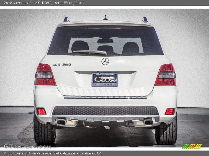 Arctic White / Black 2012 Mercedes-Benz GLK 350