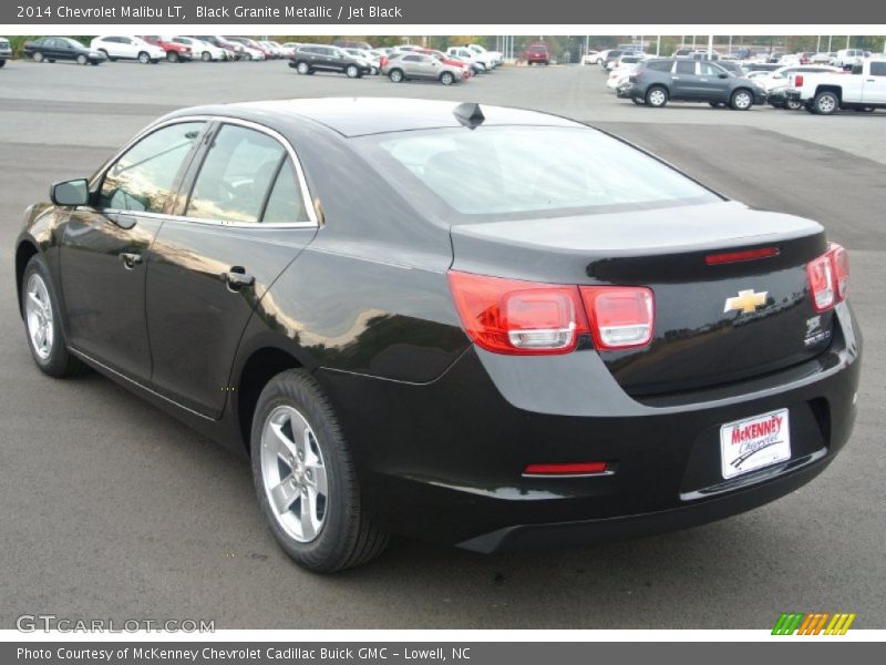 Black Granite Metallic / Jet Black 2014 Chevrolet Malibu LT