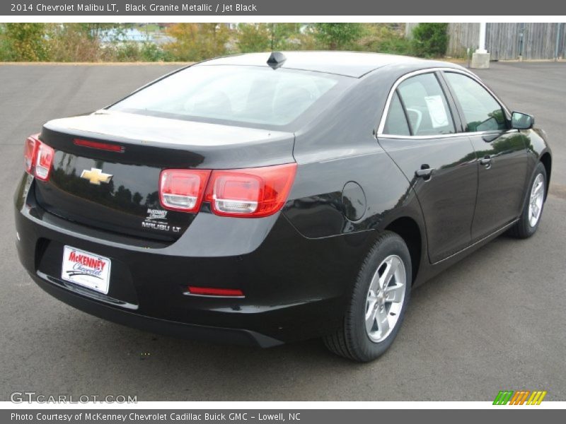 Black Granite Metallic / Jet Black 2014 Chevrolet Malibu LT