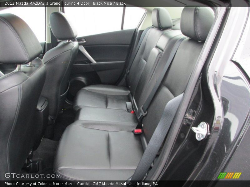Rear Seat of 2012 MAZDA3 s Grand Touring 4 Door