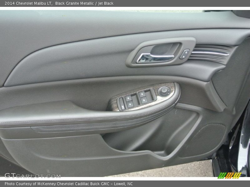 Black Granite Metallic / Jet Black 2014 Chevrolet Malibu LT