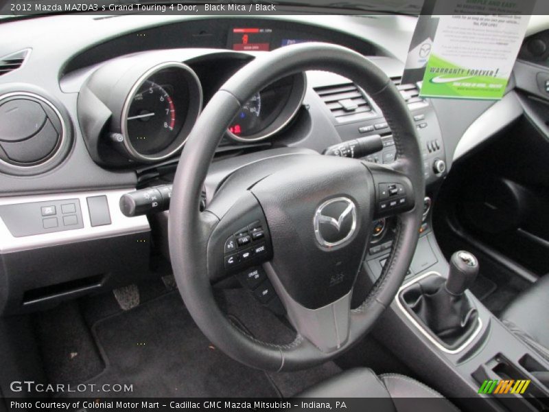  2012 MAZDA3 s Grand Touring 4 Door Steering Wheel