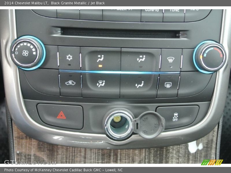 Black Granite Metallic / Jet Black 2014 Chevrolet Malibu LT