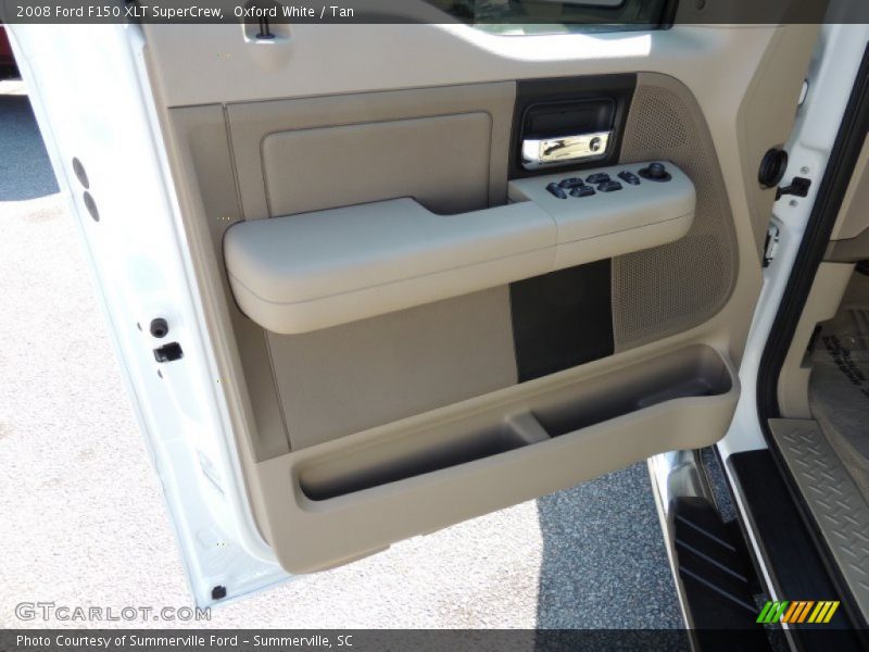 Oxford White / Tan 2008 Ford F150 XLT SuperCrew
