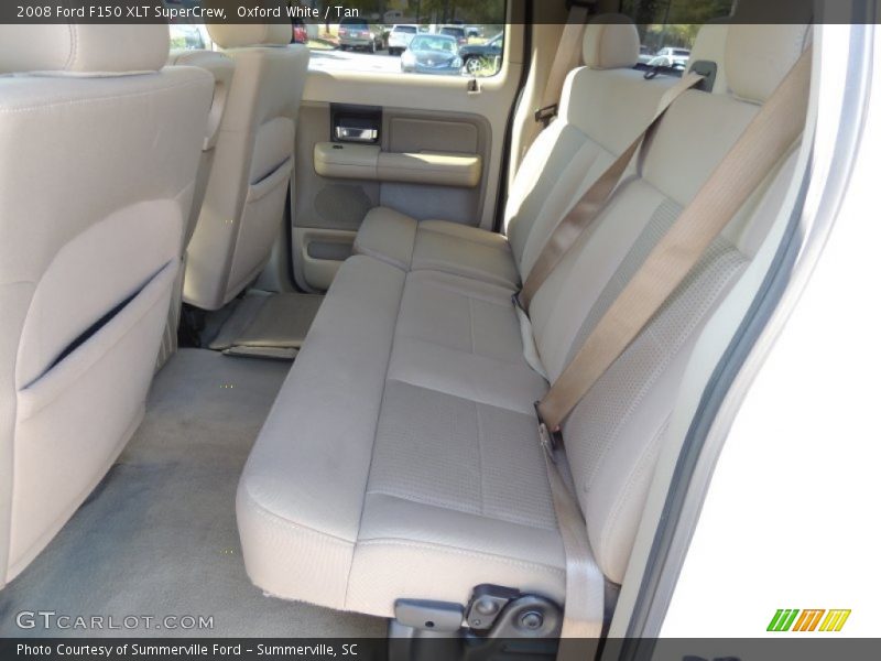 Oxford White / Tan 2008 Ford F150 XLT SuperCrew