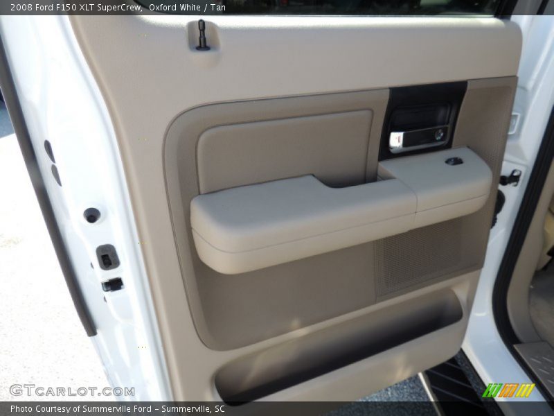 Oxford White / Tan 2008 Ford F150 XLT SuperCrew
