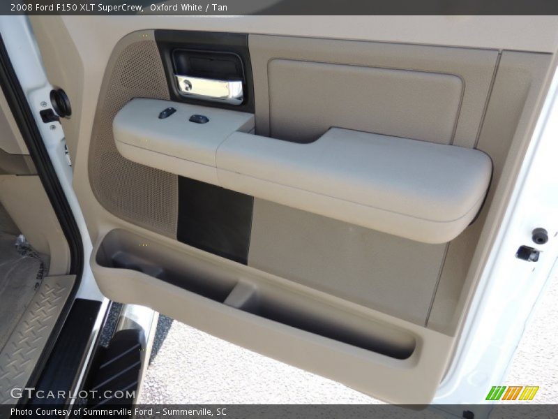 Oxford White / Tan 2008 Ford F150 XLT SuperCrew