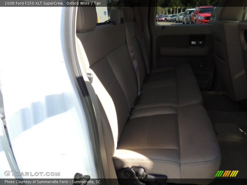 Oxford White / Tan 2008 Ford F150 XLT SuperCrew