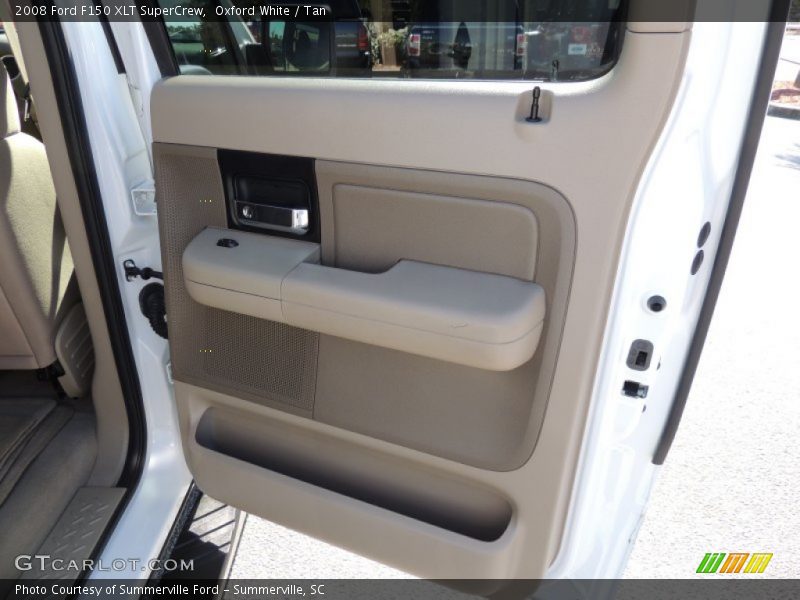 Oxford White / Tan 2008 Ford F150 XLT SuperCrew