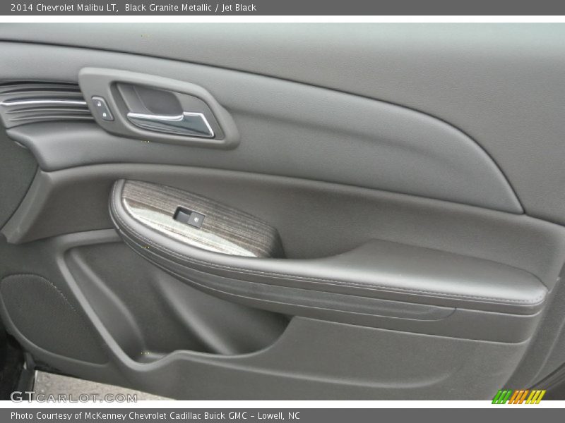 Black Granite Metallic / Jet Black 2014 Chevrolet Malibu LT