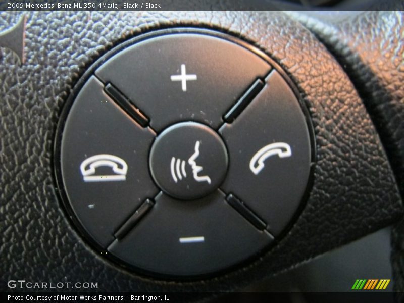 Black / Black 2009 Mercedes-Benz ML 350 4Matic