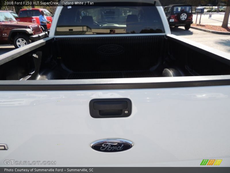 Oxford White / Tan 2008 Ford F150 XLT SuperCrew