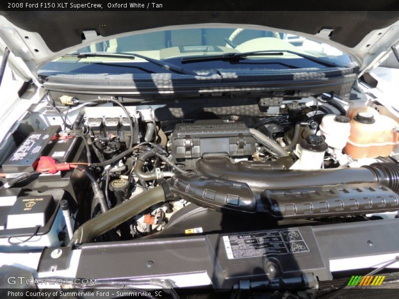 Oxford White / Tan 2008 Ford F150 XLT SuperCrew