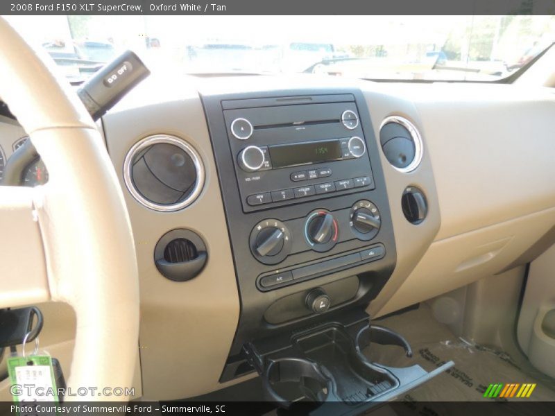 Oxford White / Tan 2008 Ford F150 XLT SuperCrew