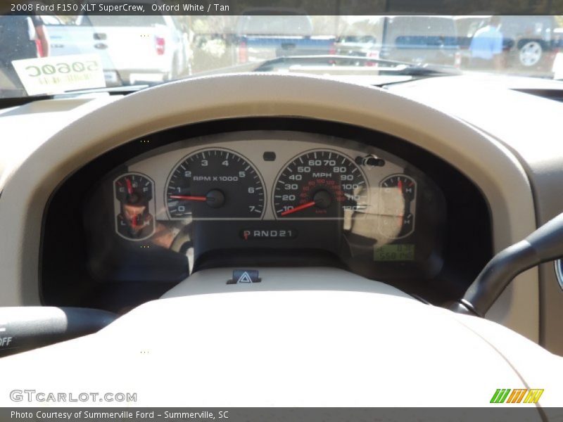 Oxford White / Tan 2008 Ford F150 XLT SuperCrew