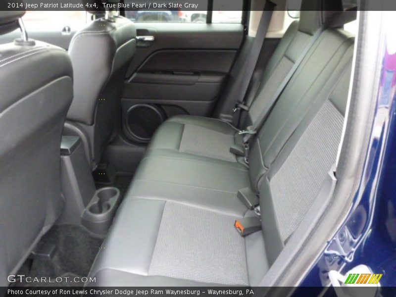 True Blue Pearl / Dark Slate Gray 2014 Jeep Patriot Latitude 4x4