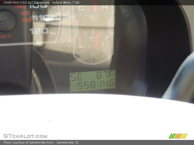 Oxford White / Tan 2008 Ford F150 XLT SuperCrew