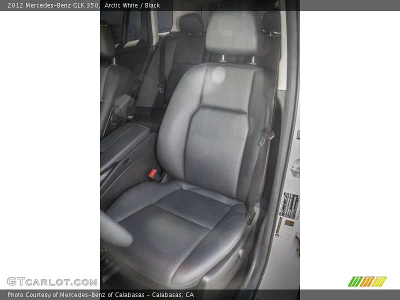 Arctic White / Black 2012 Mercedes-Benz GLK 350