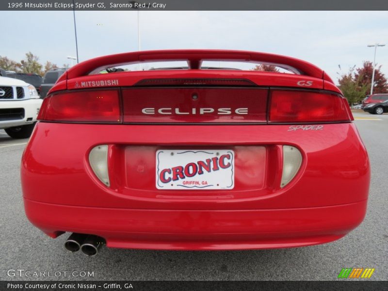 Saronno Red / Gray 1996 Mitsubishi Eclipse Spyder GS
