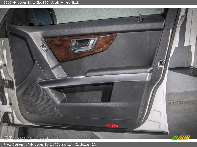 Arctic White / Black 2012 Mercedes-Benz GLK 350