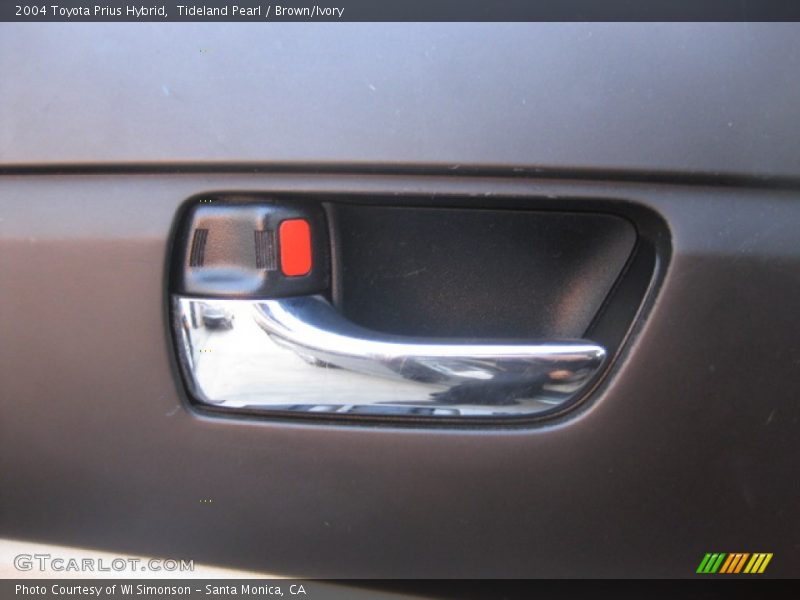 Tideland Pearl / Brown/Ivory 2004 Toyota Prius Hybrid