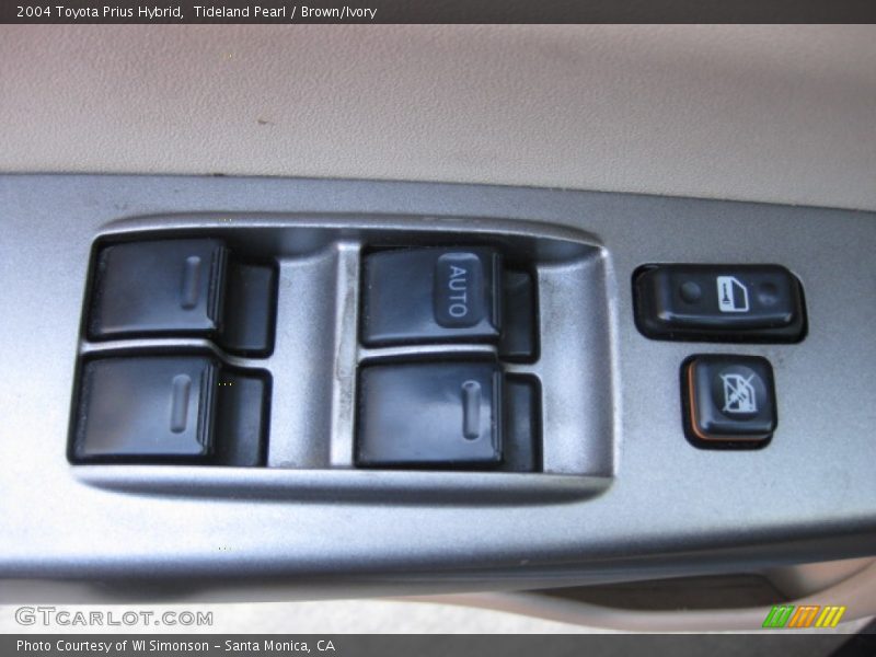 Tideland Pearl / Brown/Ivory 2004 Toyota Prius Hybrid