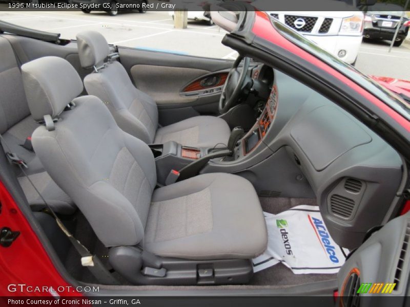 Front Seat of 1996 Eclipse Spyder GS