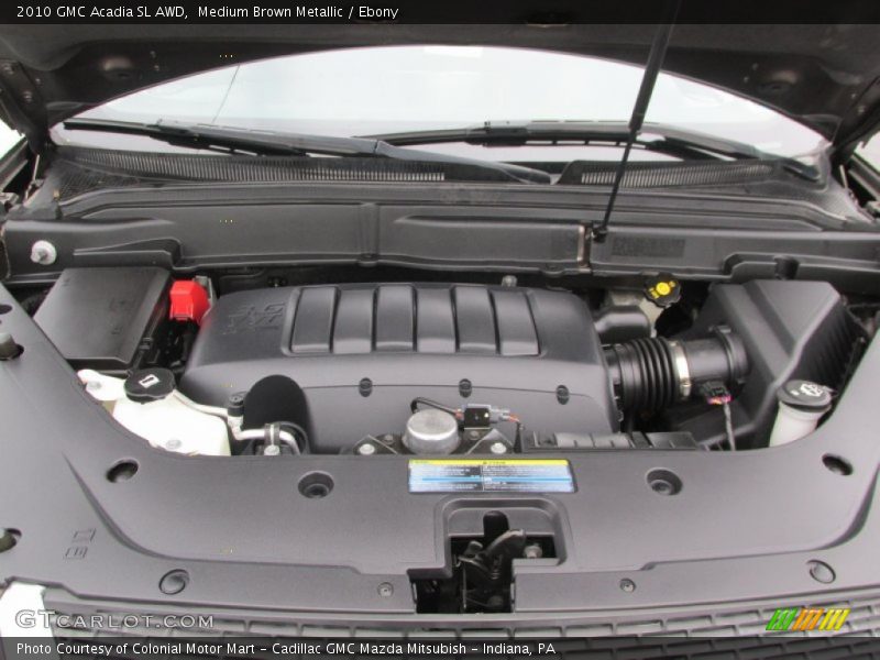 Medium Brown Metallic / Ebony 2010 GMC Acadia SL AWD