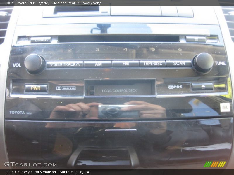 Tideland Pearl / Brown/Ivory 2004 Toyota Prius Hybrid