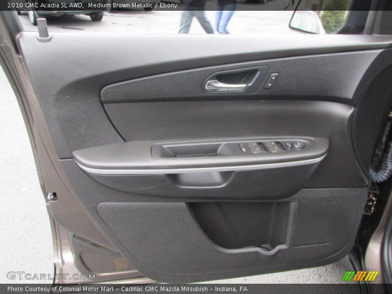 Medium Brown Metallic / Ebony 2010 GMC Acadia SL AWD