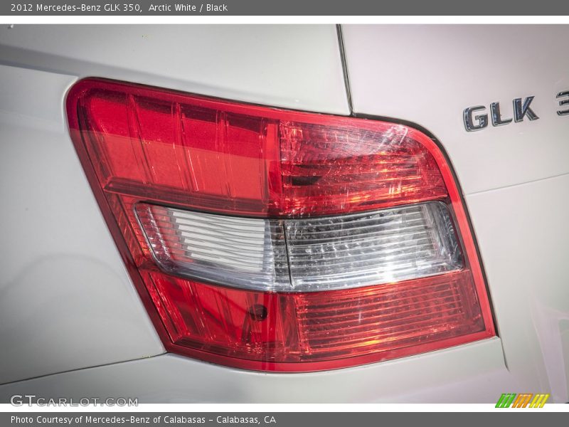 Arctic White / Black 2012 Mercedes-Benz GLK 350