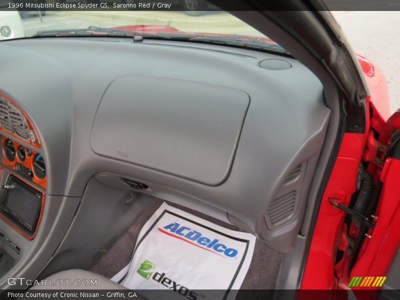 Saronno Red / Gray 1996 Mitsubishi Eclipse Spyder GS