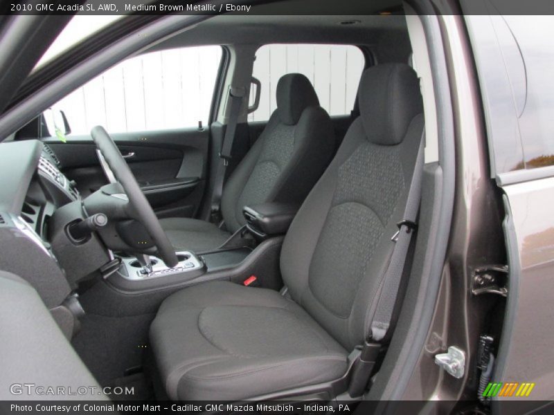 Medium Brown Metallic / Ebony 2010 GMC Acadia SL AWD
