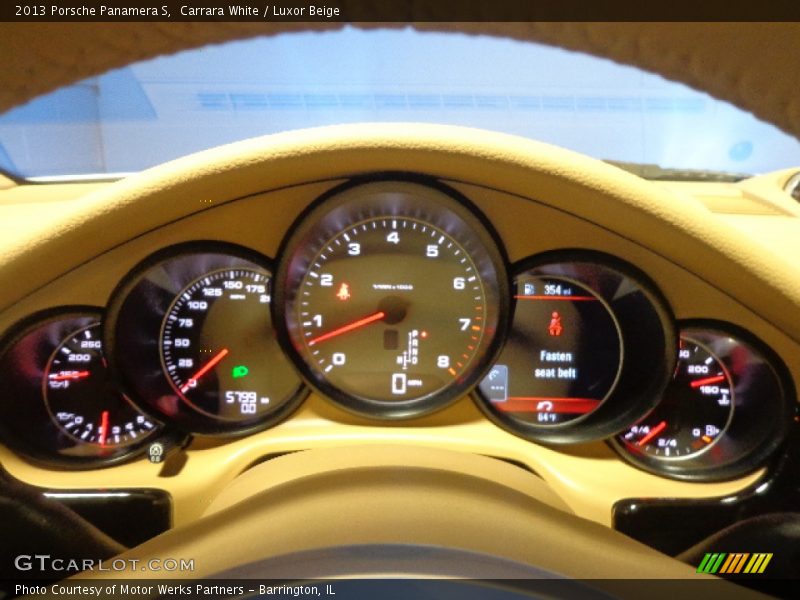  2013 Panamera S S Gauges