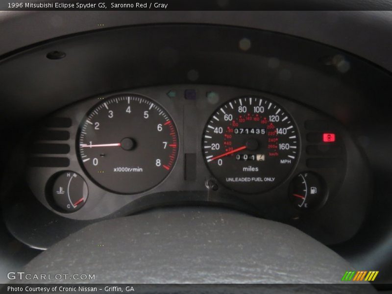 1996 Eclipse Spyder GS Spyder GS Gauges