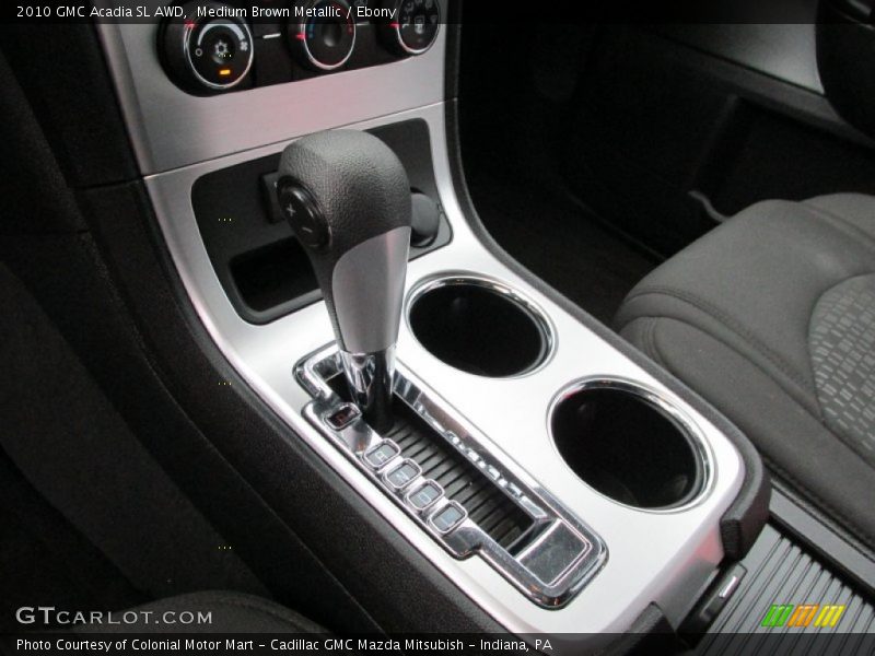 Medium Brown Metallic / Ebony 2010 GMC Acadia SL AWD