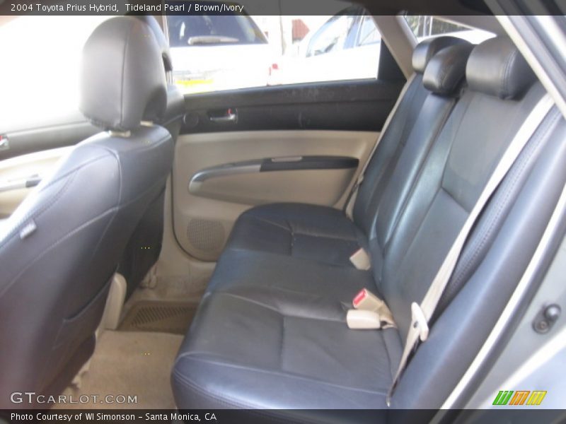 Tideland Pearl / Brown/Ivory 2004 Toyota Prius Hybrid