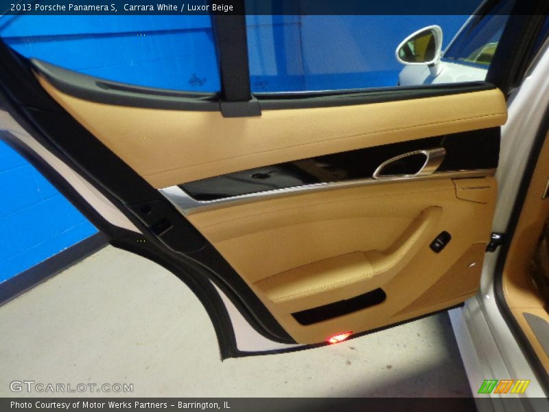 Carrara White / Luxor Beige 2013 Porsche Panamera S